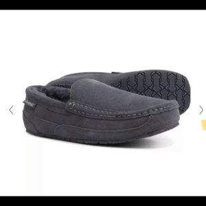 NIB Men size 10 Bearpaw Peeta Moccasins-suede slipper shoes